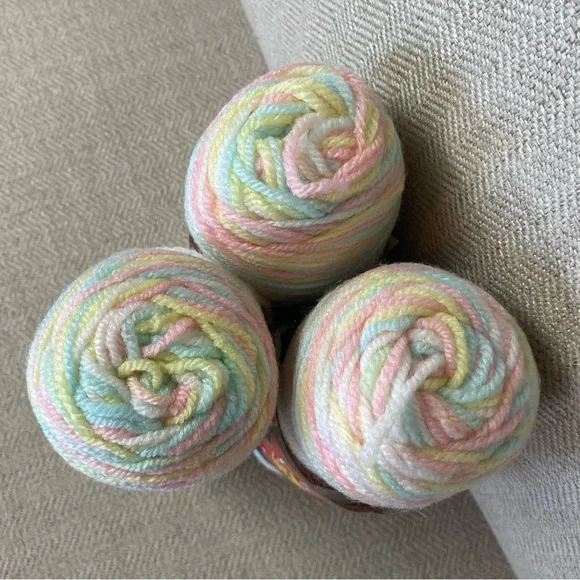 RED HEART•Sport Yarn•bundle of 3 Vintage - Picture 4 of 6